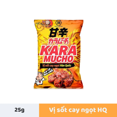 Snack khoai tây Koikeya Karamucho vị sốt cay ngọt Hàn Quốc gói 25g