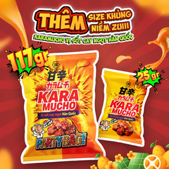Snack khoai tây Koikeya Karamucho vị sốt cay ngọt Hàn Quốc gói 25g