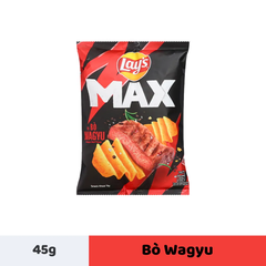 Snack khoai tây Lay's Max vị bò Wagyu gói 45g