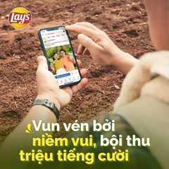 Snack khoai tây Lay's Stax vị kem chua hành hộp 100g