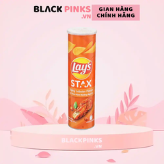 Snack khoai tây Lay's Stax vị tôm hùm nướng hộp 155g