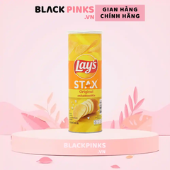 Snack khoai tây Lay's Stax vị tự nhiên hộp 100g