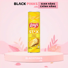 Snack khoai tây Lay's Stax vị tự nhiên hộp 150g