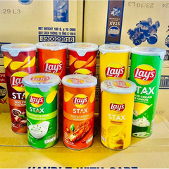 Snack khoai tây Lay's Stax vị tự nhiên hộp 65g