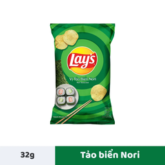 Snack khoai tây Lay's vị tảo biển Nori gói 31g