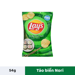 Snack khoai tây Lay's vị tảo biển Nori gói 54g