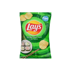 Snack khoai tây Lay's vị tảo biển Nori gói 90g