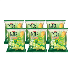 Snack khoai tây siêu mỏng Oishi vị dưa leo gói 68g