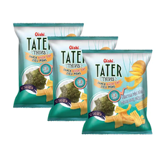 Snack khoai tây siêu mỏng Oishi vị tảo biển gói 68g