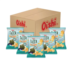 Snack khoai tây siêu mỏng Oishi vị tảo biển gói 68g