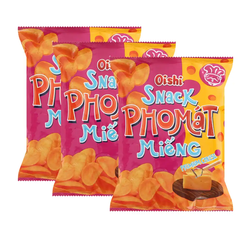 Snack phomat miếng Oishi gói 34g