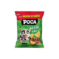 Snack Poca vị bò lúc lắc gói 30g