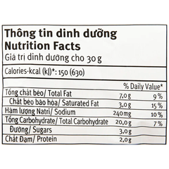 Snack Poca vị bò lúc lắc gói 30g