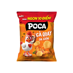 Snack Poca vị gà quay da giòn gói 30g
