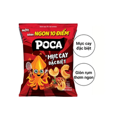 Snack Poca vị mực cay đặc biệt gói 30g
