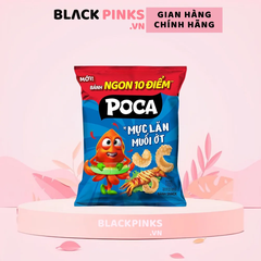 Snack Poca vị mực lăn muối ớt gói 32g