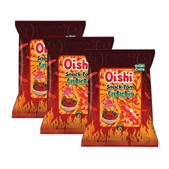 Snack tôm cay đặc biệt Oishi gói 34g