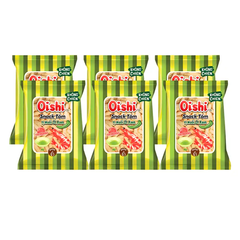 Snack tôm muối ớt xanh Oishi gói 34g