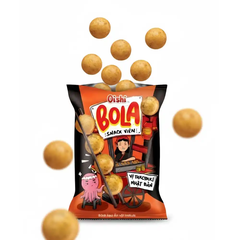 Snack viên Oishi vị Takoyaki Nhật Bản gói 68g