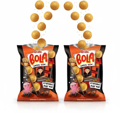 Snack viên Oishi vị Takoyaki Nhật Bản gói 68g