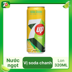 Soda chanh  7Up 320ml