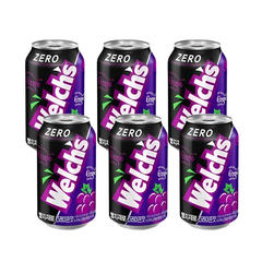 Soda zero Welch's Hàn Quốc vị cam/nho lon 355ml
