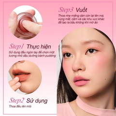 Son bùn Ukiss Pudding Lip 4.2g (nhiều màu)