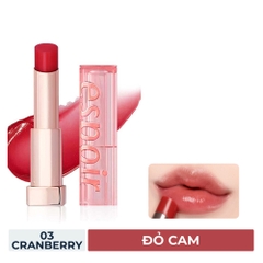 Son dưỡng có màu Espoir 02 Coral Dew - Cam /03 Cranberry - Đỏ cam 4.5g
