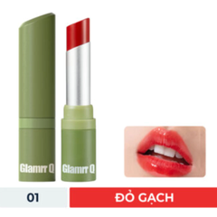 Son dưỡng có màu Glamrr Q thuần chay 00 Cam san hô /01 Đỏ gạch /02 Cam chilli /03 Hồng baby /04 Cam đào /05 Đỏ vang 4.5g