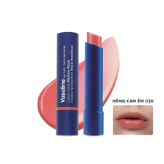 Son dưỡng có màu Vaseline hồng cam êm dịu /đỏ tươi tắn /hồng ngọt ngào 3g