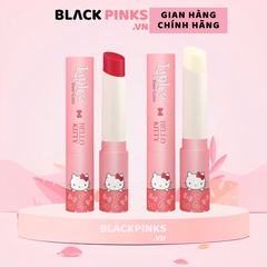 Son dưỡng LipIce Hello Kitty Red hương hoa anh đào, đỏ mọng/Ardent hương mochi dâu, hồng tự nhiên 2.4g