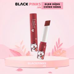 Son dưỡng LipIce hương trà dâu, màu đỏ cam/trà sữa màu hồng cam dất 2.4g