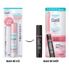 Son dưỡng môi có màu Curél cấp ẩm chuyên sâu - màu đỏ/ màu hồng 4.2g
