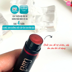Son dưỡng môi có màu Curél cấp ẩm chuyên sâu - màu đỏ/ màu hồng 4.2g