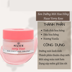 Son dưỡng môi dạng hũ Nuxe Very Rose 15g