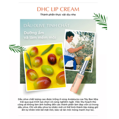 Son dưỡng môi DHC không màu hỗ trợ giảm thâm môi 1.5g