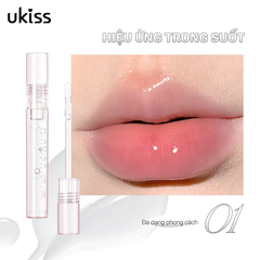Son dưỡng Ukiss bạc hà 2ml (nhiều màu)