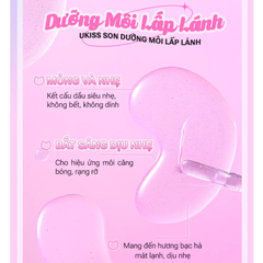 Son dưỡng Ukiss bạc hà 2ml (nhiều màu)