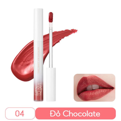 Son kem B.O.M #02 BFF - Đỏ cam/04 TMI - Đỏ chocolate 4g