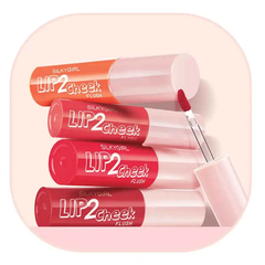 Son kem lì 2In1 Silkygirl 01 cam đào/02 hồng phấn/04 đỏ cherry/05 đỏ nâu 3.8ml