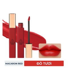 Son kem lì 3CE mịn nhẹ Peach Tease/Needful /Macaron Red/Immanence/Live A Little 4g