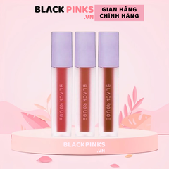 Son kem lì Black Rouge A10 Red berry - đỏ berry /A11 Tanned camellia hồng cháy /A12 Dashed brown nâu gạch 4.5g