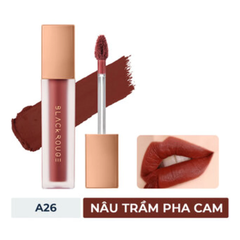 Son kem lì Black Rouge A23 Vintage Sunset /A25 Pink Pillow /A26 Winter Moon 4.5g