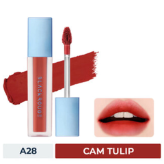 Son kem lì Black Rouge A28 Mango Tulip - Cam tulip /A31 Dry Daisy - Đỏ nâu trầm 4.5g