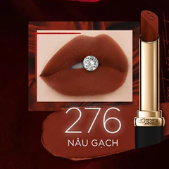 Son môi L'Oreal mịn lì 129 cam đỏ đất/275 cam cháy/276 nâu gạch/339 nâu đỏ/666 đỏ lạnh 1.7g