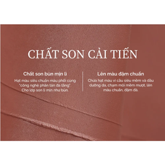 Son thỏi lì Joocyee Muddy nhẹ môi 3.2g (nhiều màu)