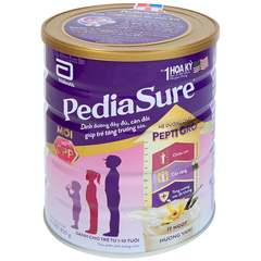 Sữa bột Abbott PediaSure BA hương vani 850g cho bé từ 1 - 10 tuổi