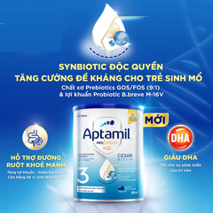 Sữa bột Aptamil Profutura KID Cesarbiotik New Zealand số 3 800g (2Y+)