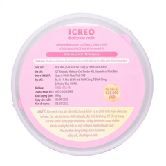 Sữa bột Glico Icreo số 0 800g