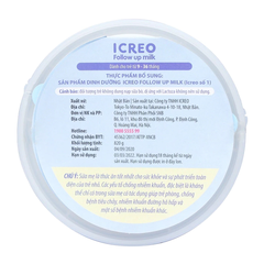 Sữa bột Glico Icreo số 1 820g